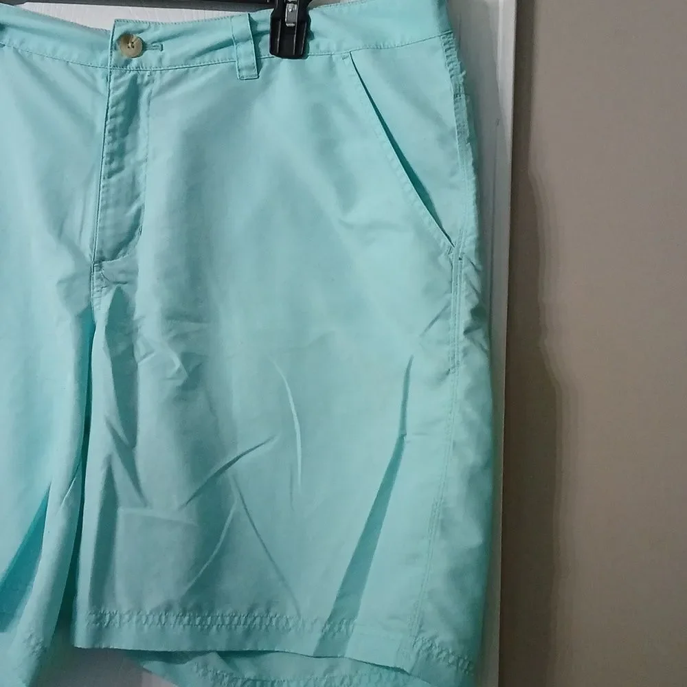 Columbia Men's Omni Shield Aqua Shorts Sz 40 EUC